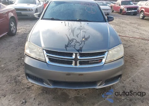 2013 Dodge Avenger Se from USA, damaged, VIN 1C3CDZAB9DN544497